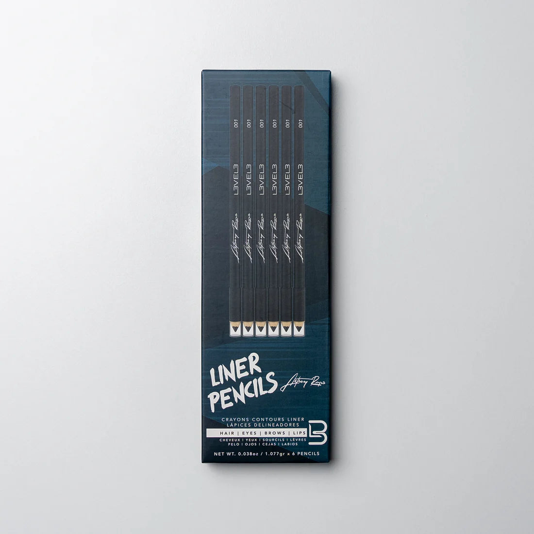 L3vel 3 Liner Pencil Black (6 Piece)