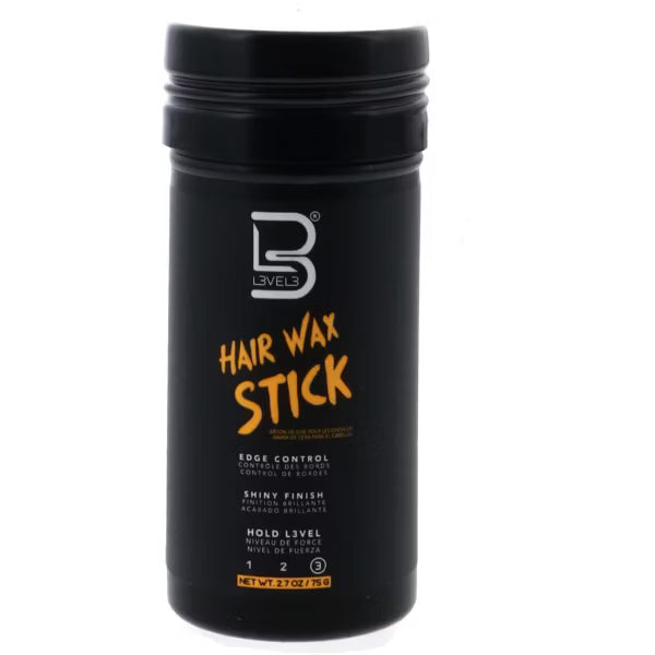 L3vel 3 Hair Wax Stick, Strong Hold and Hair Shaping Wax, 2.7 oz