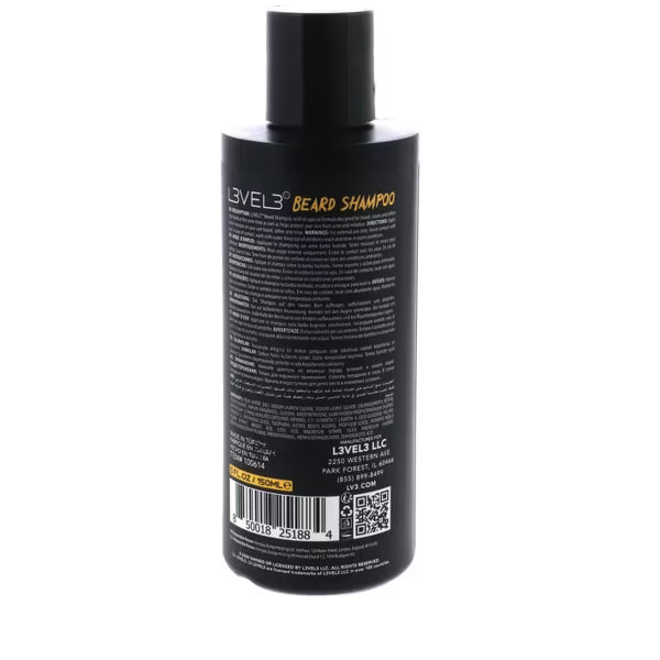 L3vel 3 Beard Shampoo 5 oz