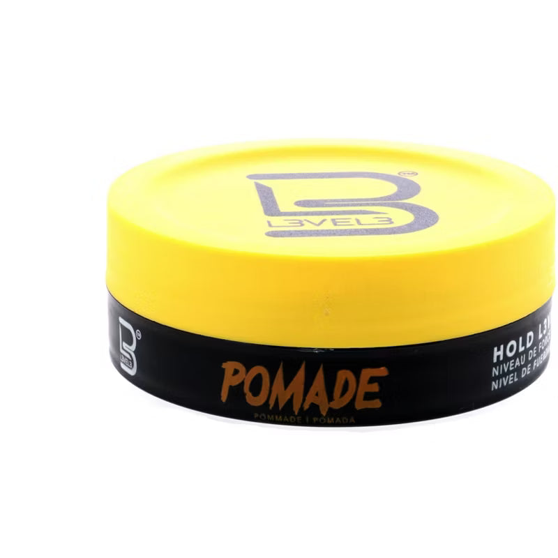 L3vel 3 Hair Styling Pomade, Transparent, High Shine 5.07 oz