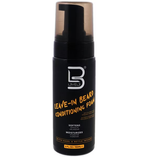 L3vel 3 Leave-In Beard Conditioning Foam