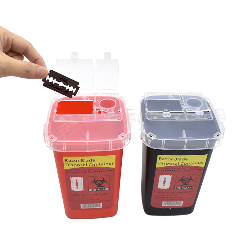 Razor Blade Disposal Container