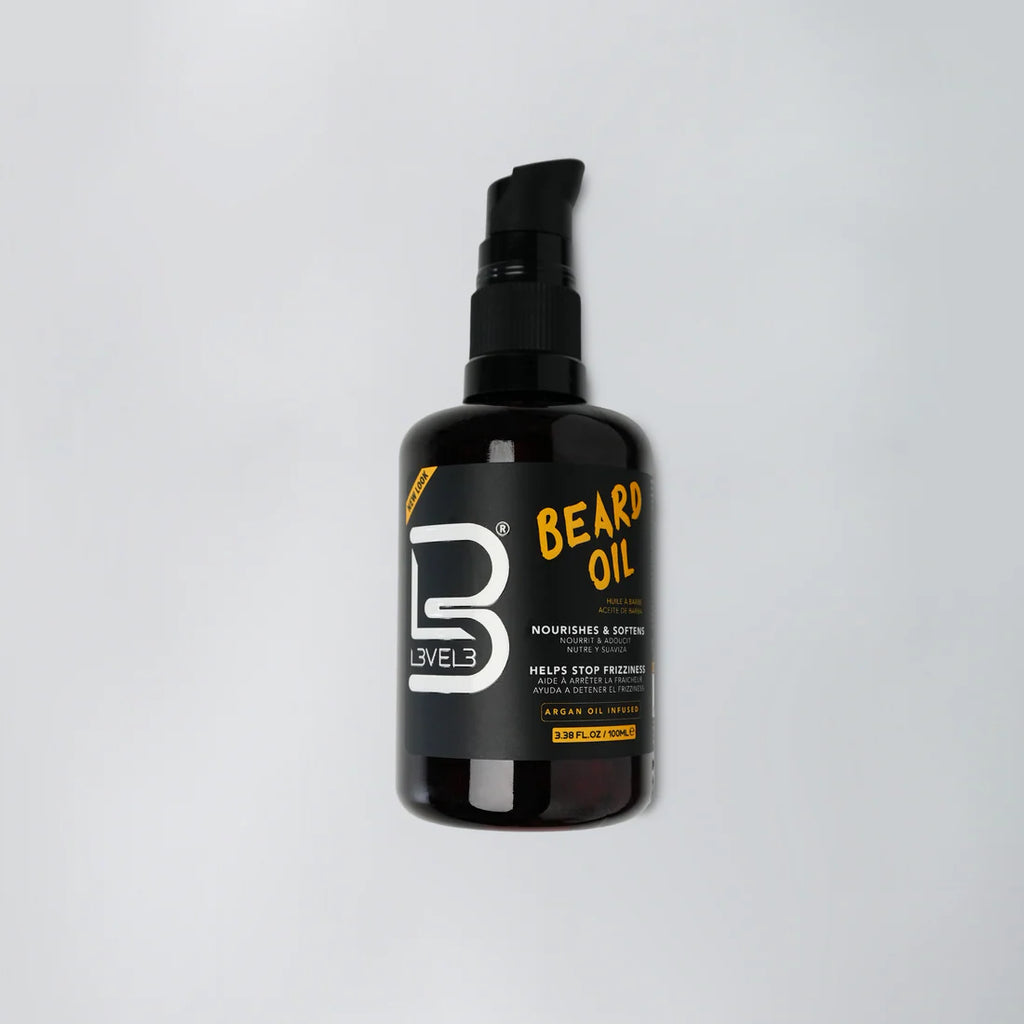 L3VEL3 Argan Beard Oil 3.38oz
