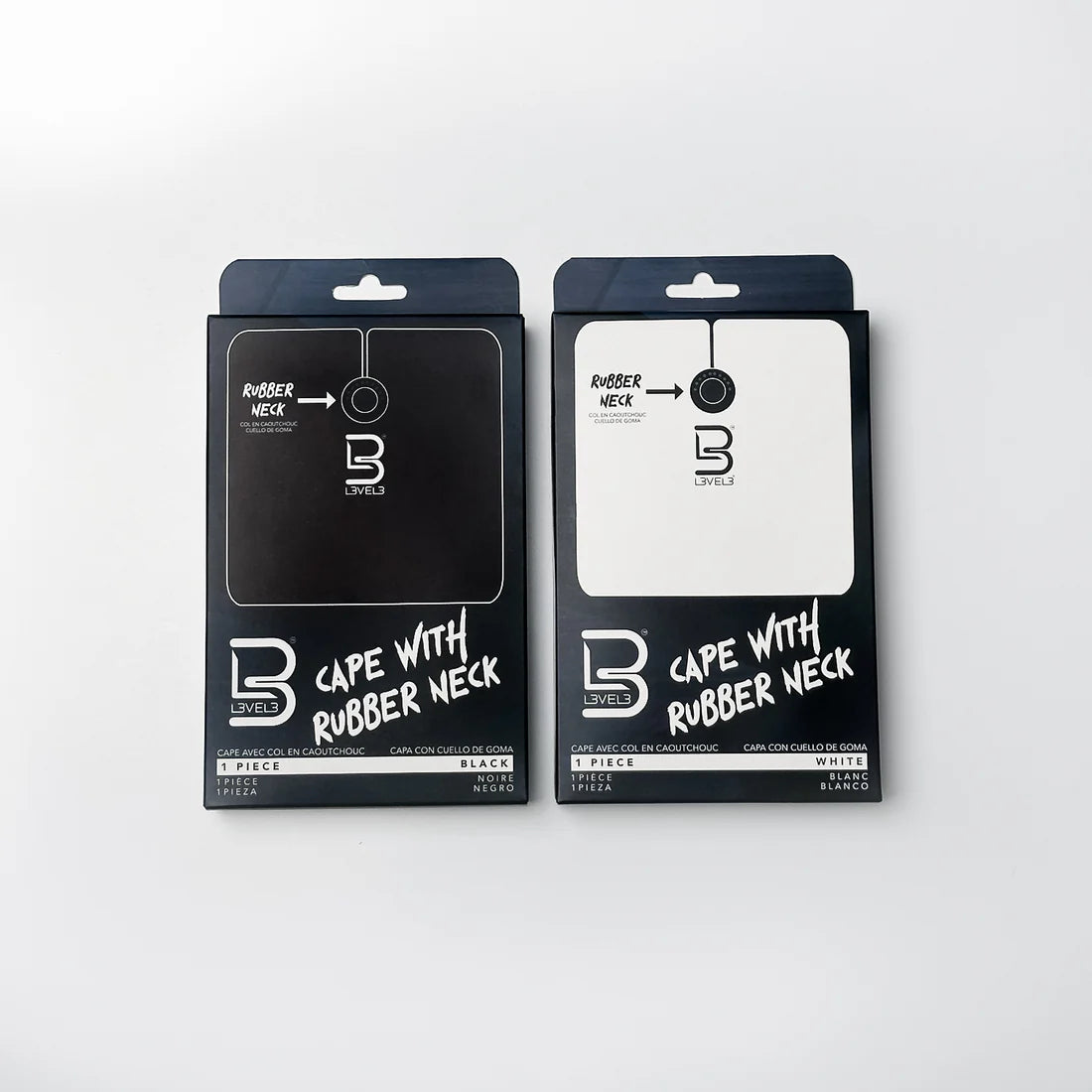 L3VEL3  Professional Rubber Neck Cutting Cape