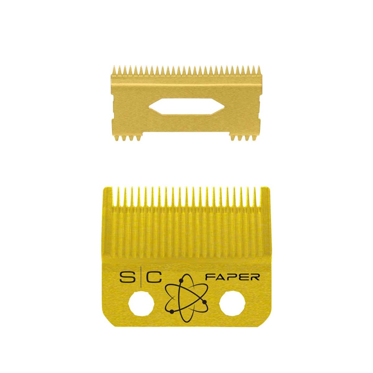 StyleCraft Replacement Fixed Faper Hair Clipper Blade with Moving Slim Deep Cutter Set