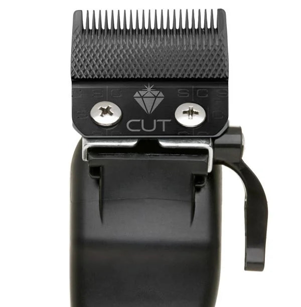 StyleCraft Replacement Diamond Cut Fixed Fade Hair Clipper Blade with Shallow Tooth 2.0 Moving Cutter Set